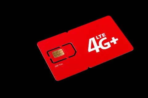 Dimensions of sim cards. Standard, micro and nano SIM card collected in card. Stock Photos
