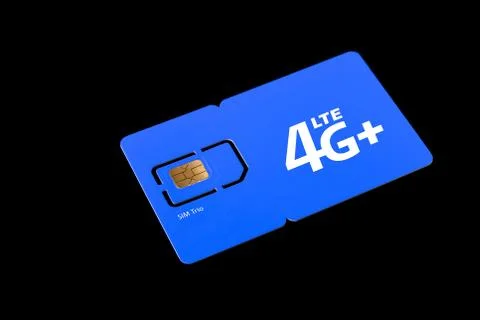 Dimensions of sim cards. Standard, micro and nano SIM card collected in card. Stock Photos