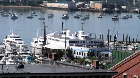 DiMillo's Floating Restaurant Stock Footage 774293