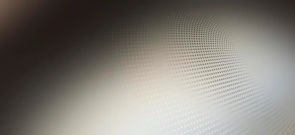 Diminishing dot pattern against an abstract background Stock Illustration