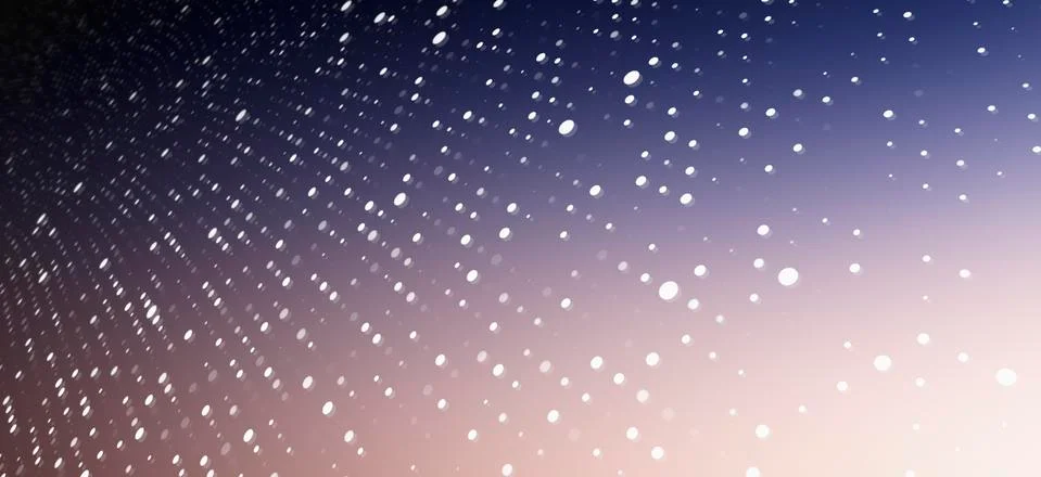 Diminishing dot pattern against an abstract background Stock Illustration