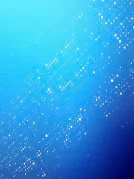 Diminishing dot pattern against an abstract background Stock Illustration
