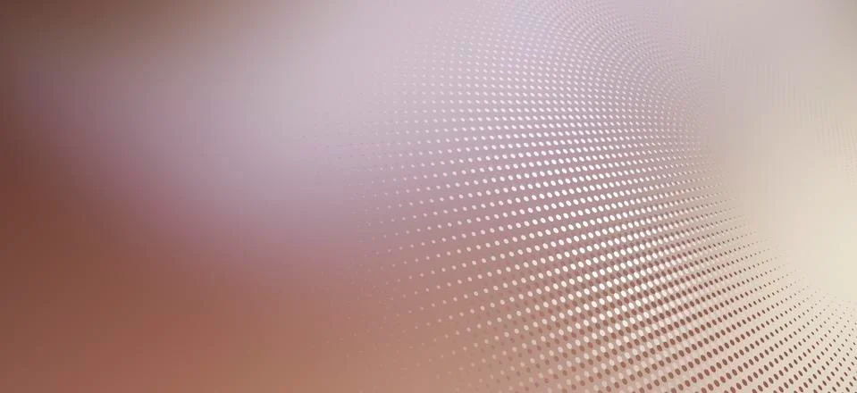 Diminishing dot pattern against an abstract background Stock Illustration
