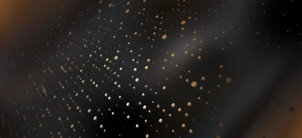 Diminishing dot pattern and colored light Stock Illustration