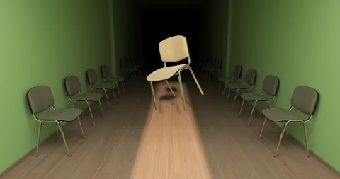 Dimly lit corridor. Stock Footage 253486634