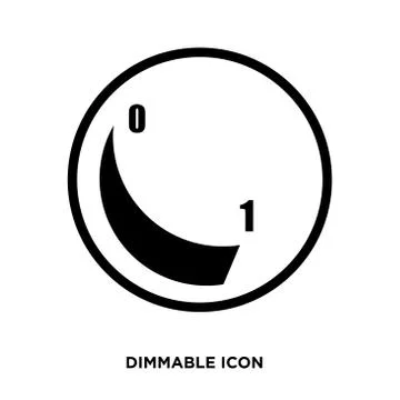 Dimmable icon Stock Illustration