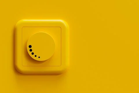 Dimmer 3D Illustration Background Stock Illustration