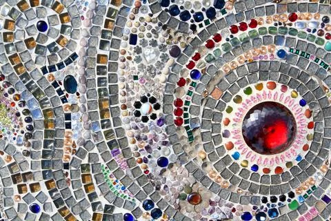 Dimond on wall background Stock Photos