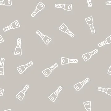 Dimple key line vector seamless pattern 스톡 일러스트