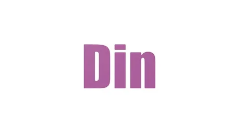 Din Tag Cloud Animated On White Backgrou... | Stock Video | Pond5