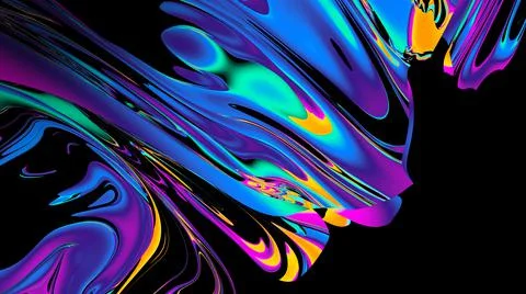 Dinamic abstact creative fluid colors backgrounds. Trendy Vibrant Fluid Color Stock-Illustration