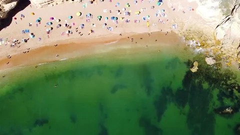 Dinamic beach video. Angles changing Video stock 139392523