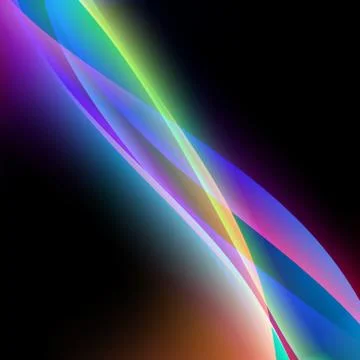 Dinamyc flow, stylized waves, vector 스톡 일러스트