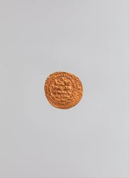 Dinar of Tughril (r. 104063) dated A.H. 444/ A.D. 105253 This gold dirham b.. Stock Photos