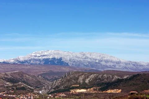 Dinara mountain Stock Photos