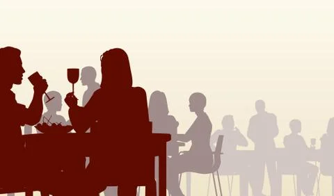 Diner Stock-Illustration