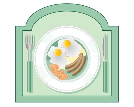 Diner sign Illustrazione stock