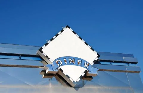 Diner Sign Stock Photos
