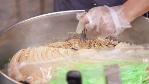 Ding Ding Candy is a traditional Chinese handmade candy 動画素材 320114827