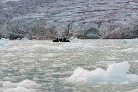Dinghy in the pack Stock Photos