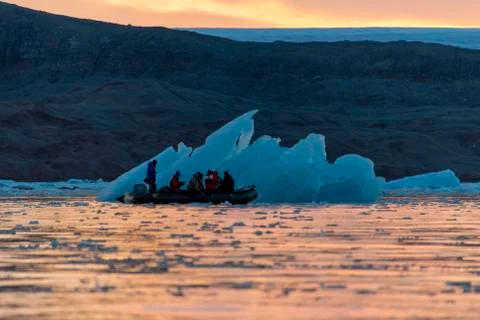Dinghy in the pack Stock Photos