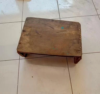 Dingklik or stool Stock Photos