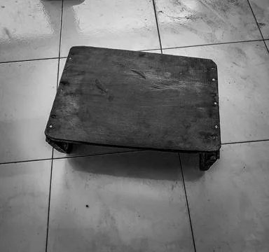 Dingklik or stool Stock Photos