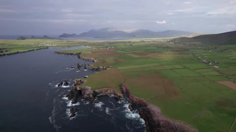 Dingle Peninsula coast Video stock 222080379