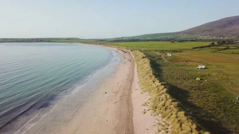 Dingle Ventry Beach Drone Clip 2 Видео 139926253