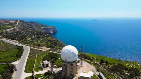 Dingli High Cliffs, Malta, aerial shots Stock Footage 270371809