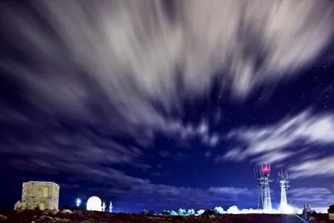 Dingli Radar Station Stock Photos
