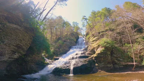 Dingmans Falls 動画素材 195039427