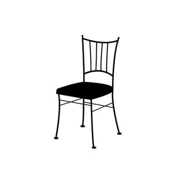 Dining chair Stock Illustration