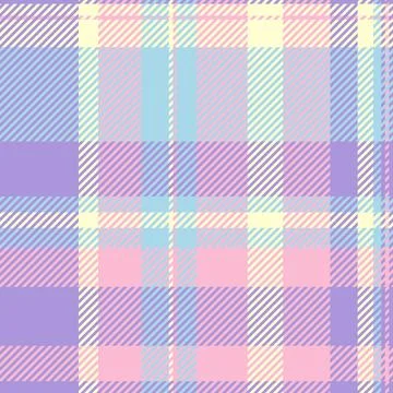 Dining check pattern fabric, elementary plaid textile seamless. Idea backgr.. Illustrazione stock