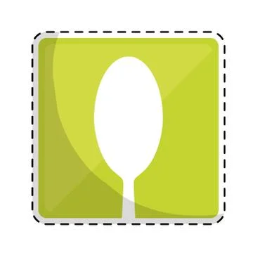 Dining cutlery icon image Stock Illustration