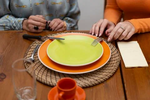 Dining etiquette Stock Photos