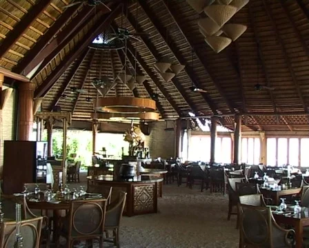 Dining Hall Stock Footage 93779