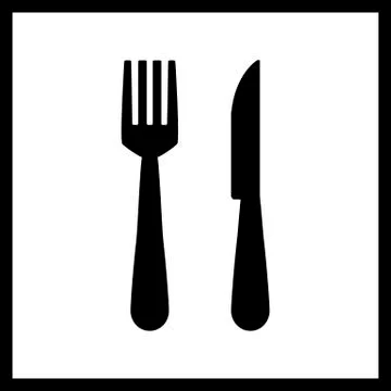 Dining icon Stock Illustration