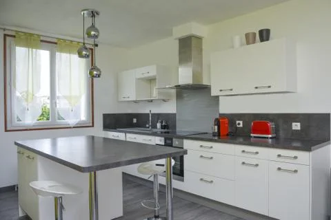 Dining kitchen modern style. Stock-Fotos