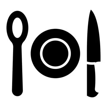 Dining meal Vector Icon Design Illustration Stock Illustration