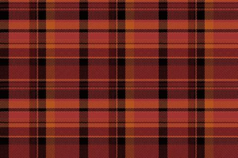 Dining pattern seamless texture, checked fabric check vector. Performance b.. Stock Illustration