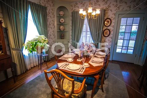 Dining Room And Dinner Table