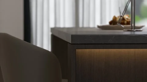 Dining Room Illustration Design Stock Footage 278644006
