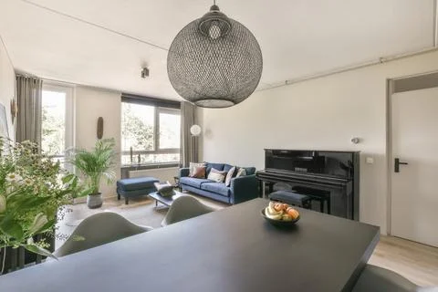 Dining room interior Stock Photos