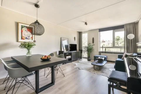 Dining room interior Stock Photos