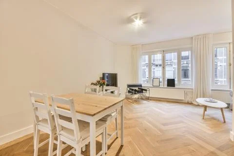 Dining room interior Stock Photos