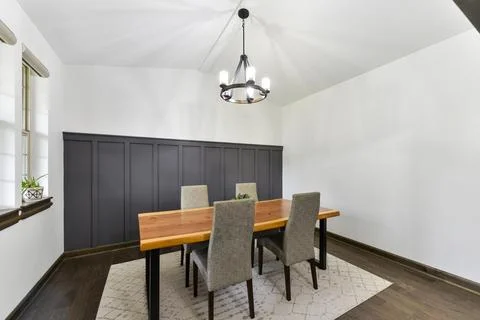 Dining room interior Foto stock