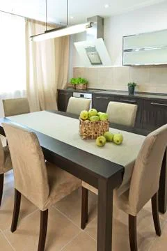 Dining room Foto stock