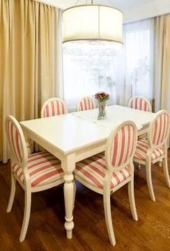 Dining room Foto stock