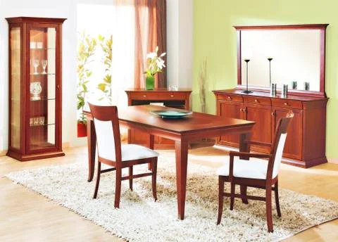 Dining room Stock Photos